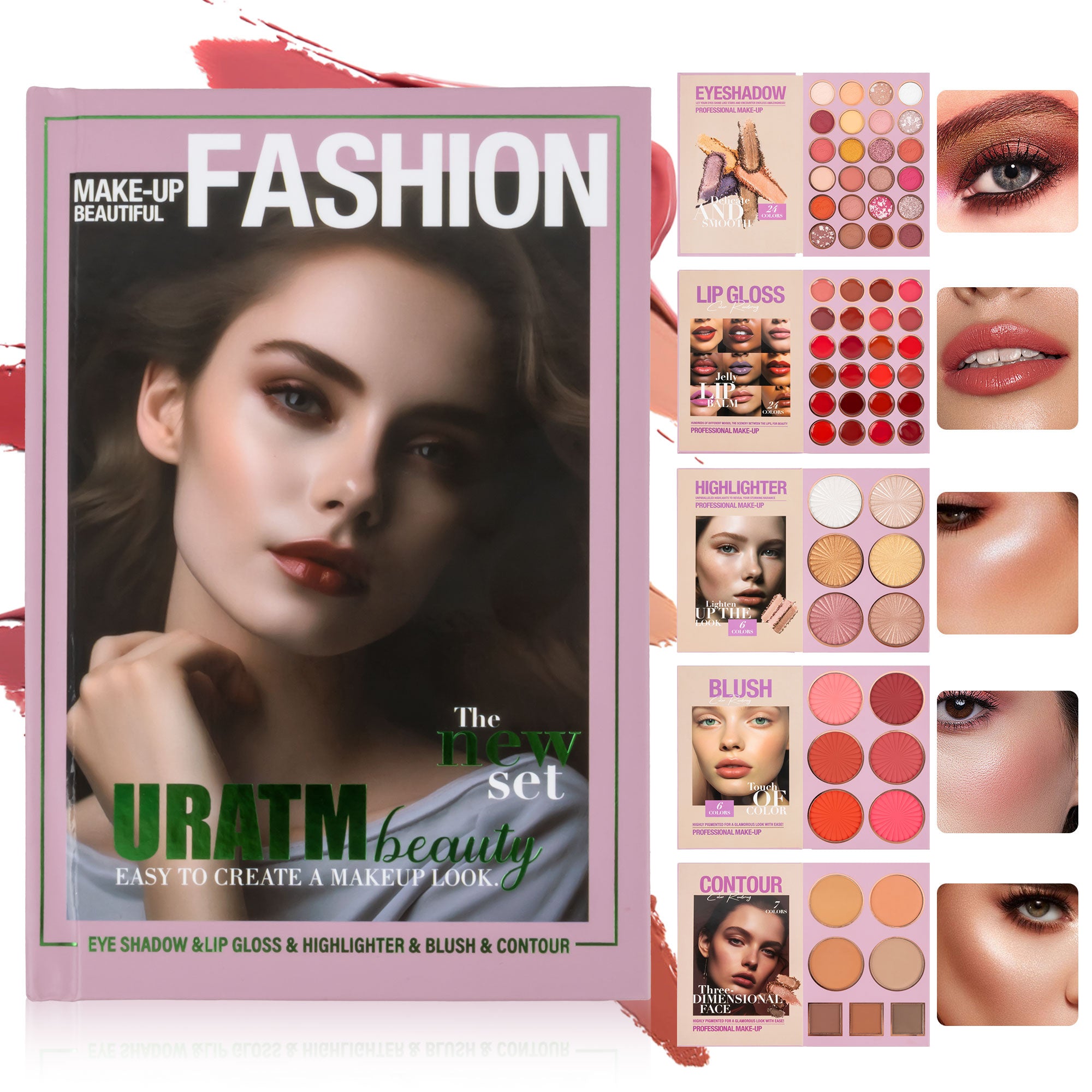 67 Shades Professional Makeup Book Palette - Full Face Makeup Set For Daily & Party Looks