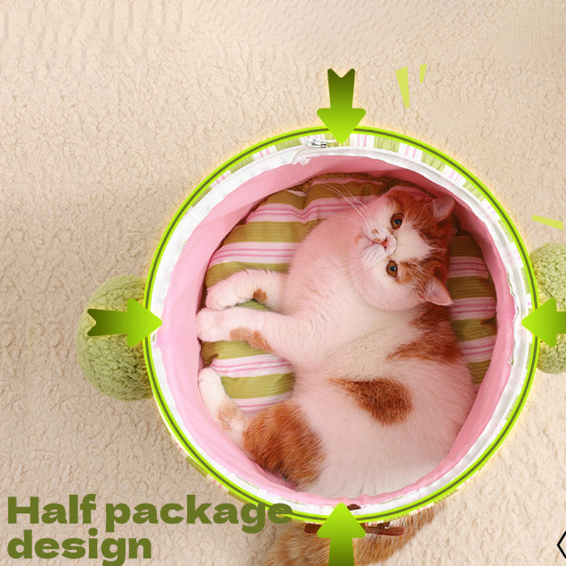 Cauliflower Tree Hole Nest Three-dimensional Enclosed One Dual-purpose Small Dog House Creative Cat House